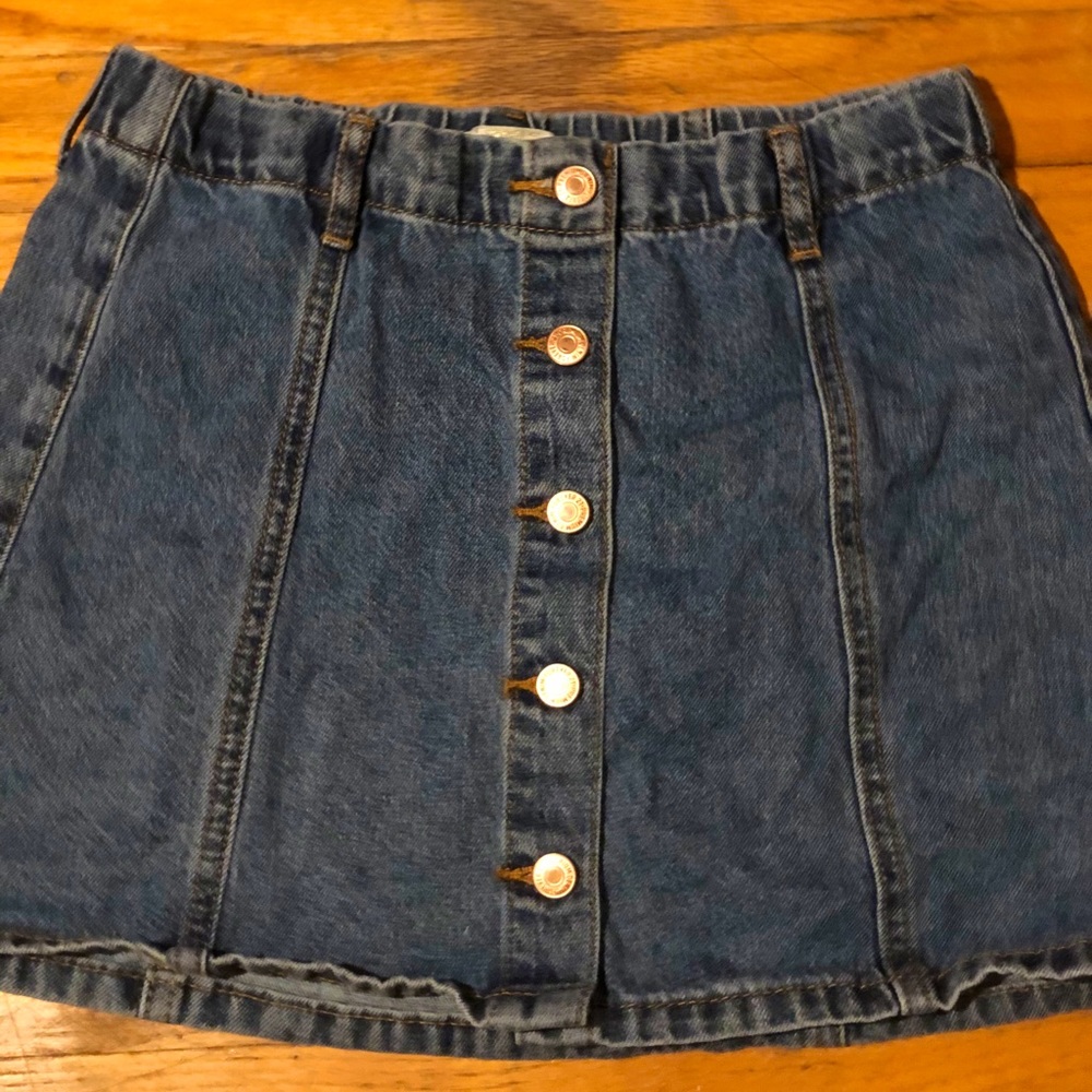 Mini denim y2k skirt